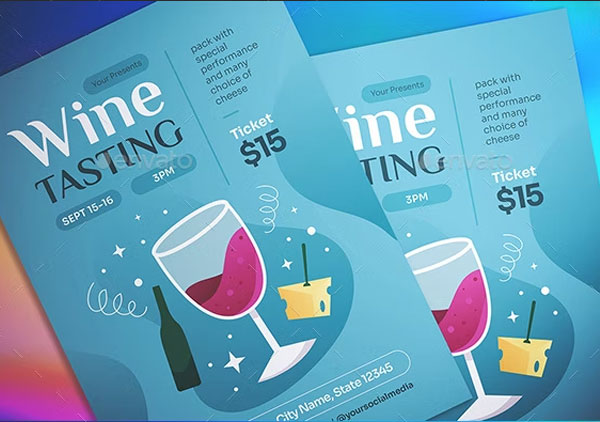 PSD Wine Brochure
