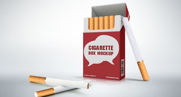 Pack Cigarettes Mockup Download