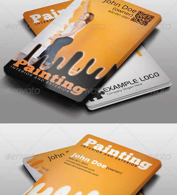Paint Business Card Templates