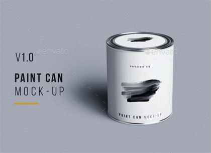 Download 20 Paint Can Mockups Free Psd Format Templates 2020 PSD Mockup Templates