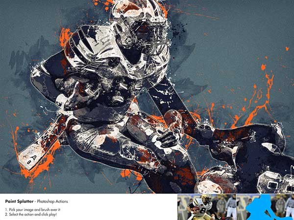 Paint Elemental Photoshop Actions