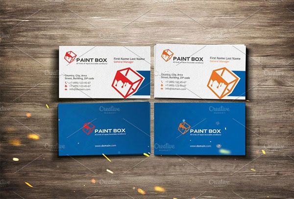 Painting Box Business Card