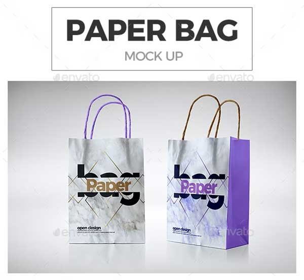 Paper Bags Mockups Design