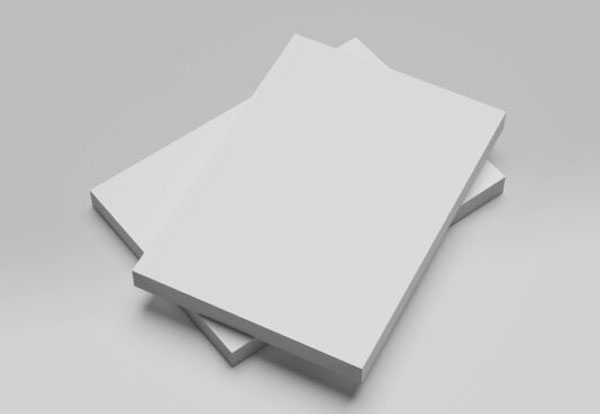 Paper Book Cover Mockup Free Template