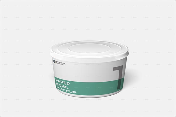 Paper Bowl Mockup