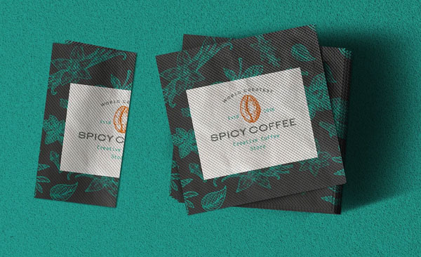 Paper Napkin Mockup PSD Template