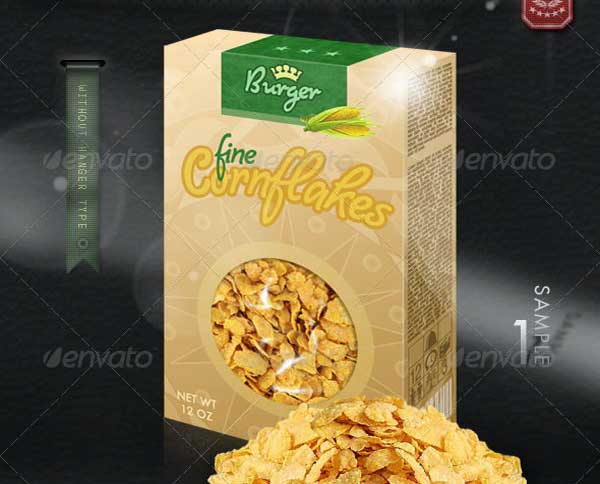 Paperboard Carton Packaging Mock-Up