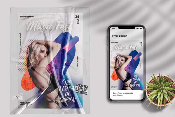 Party And Concert Event Flyer Templates