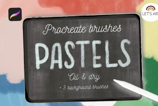 Pastels iPad Brushes