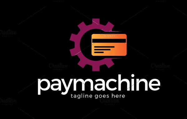 Pay Machine Logo Template