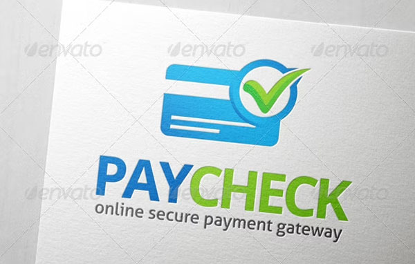 Payment Check Logo Template