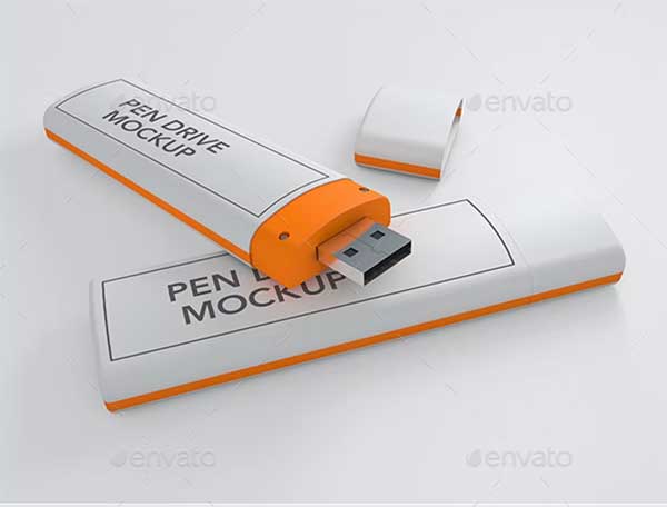 Pen Drive PSD Mockups