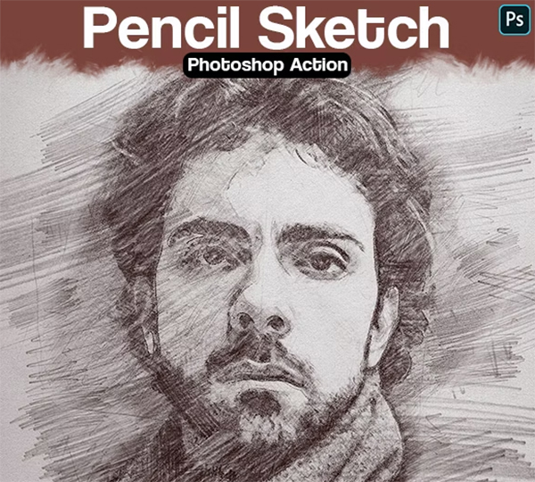 Pencil Sketch Photoshop Action
