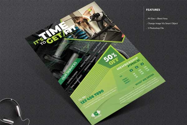 Personal Fitness Flyer Templates