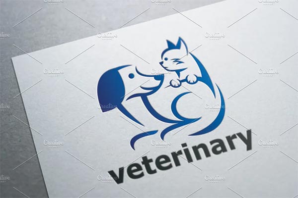 Pet Veterinary Logo