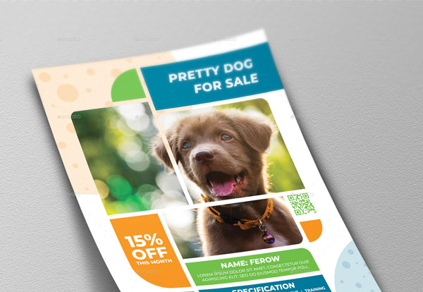 Pets for Sale Flyer Template