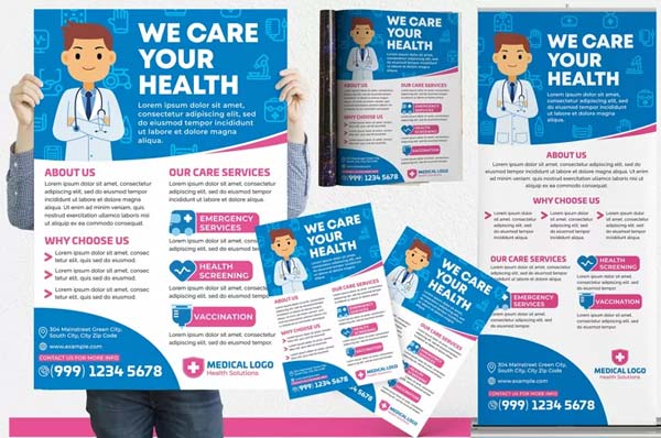 Pharmacy Flyer Design Template