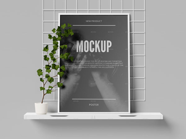 Photo Frame MockUp Design