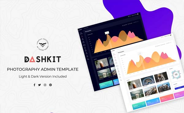 Photography Administration HTML Template