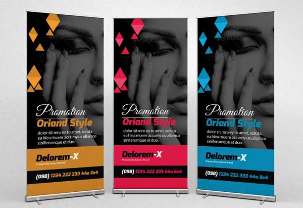 Photography Business Roll Up Banners Template