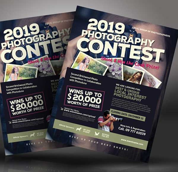 Photography Contest Flyer Templates