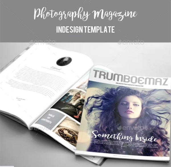Photography Professional PSD Magazine Template