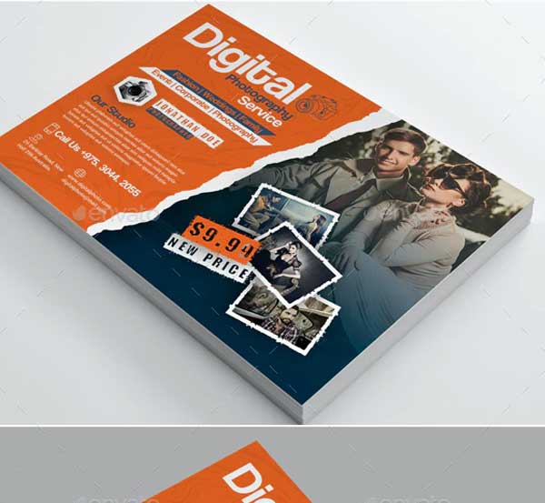 Photography PSD Flyer Template