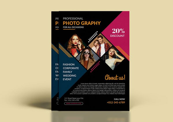 Photography Sale Flyer Template