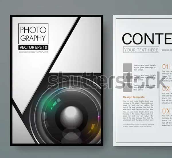 Photography Vector Flyer Templates