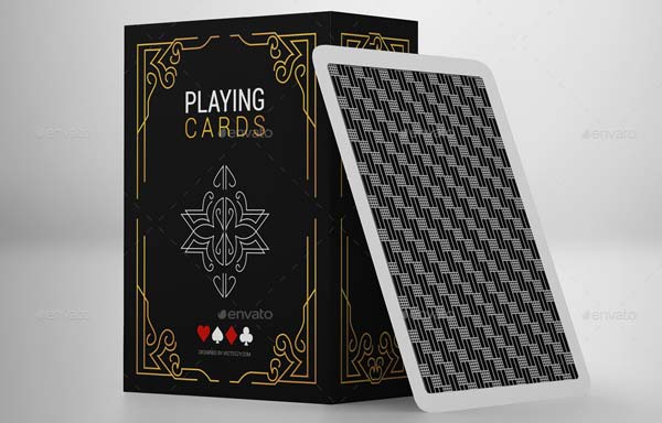 Photorealistic Playing Card Mockup