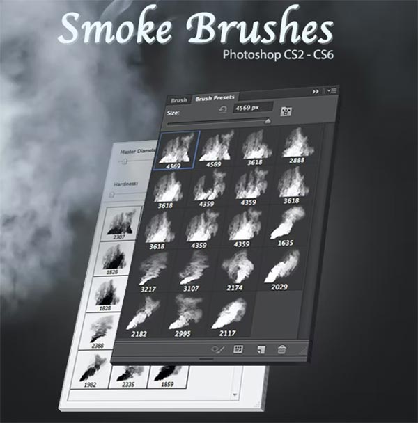 Photoshop ABR Smoke Brushes