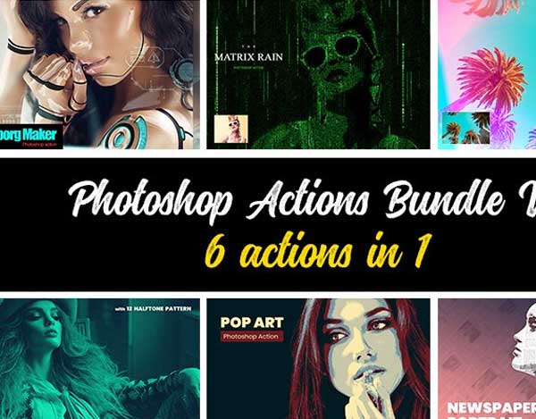Photoshop Actions Bundle