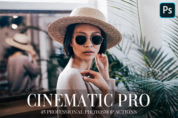 Photoshop Actions Cinematic Pro Template
