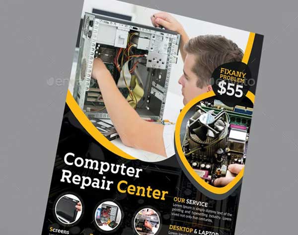 Photoshop Computer Repair Flyer
