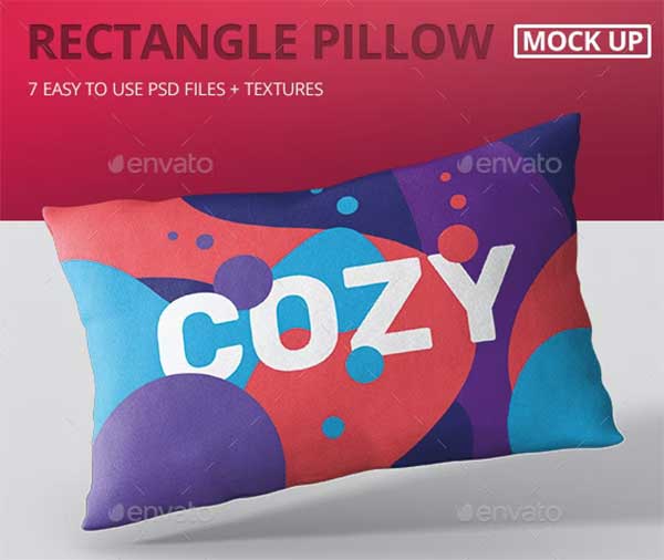 Pillow Mockup - Rectangle