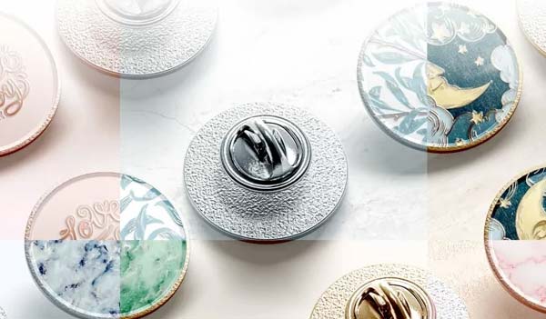 Pin Badge Mockup Download