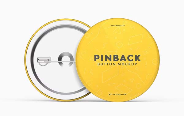 Pinback Button Mockup
