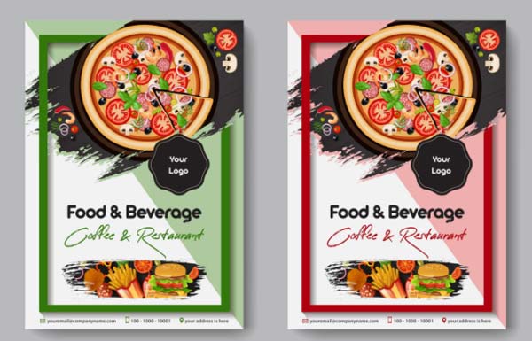 Pizza Brochure Free Template