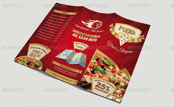 Pizza Brochure Template