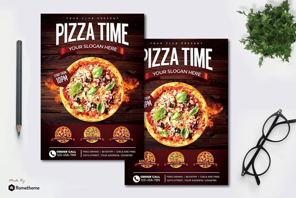 Pizza Flyer Design