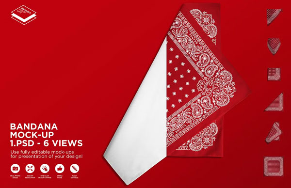 Placemat and Napkin Mockup Set