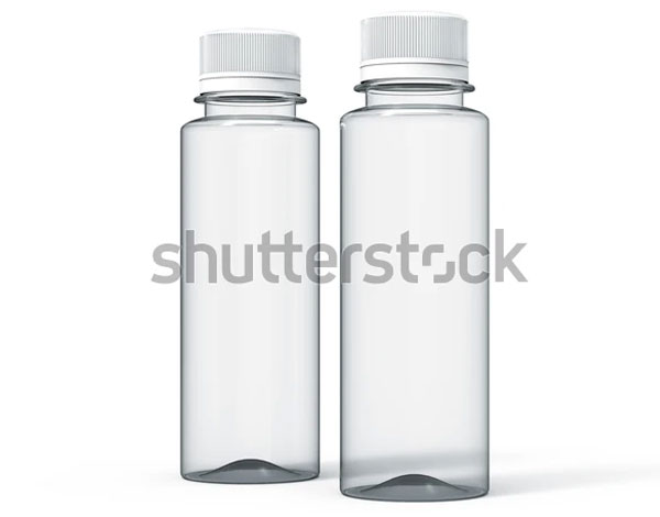 Plastic Bottle for Drinks Mockup