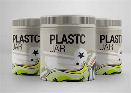Plastic Jar Mockups