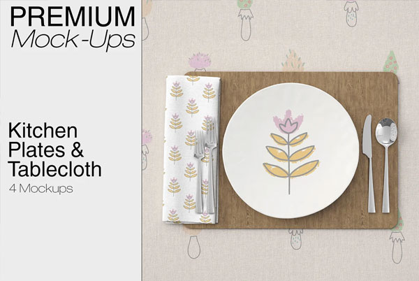 Plates Napkins & Tablecloth Set