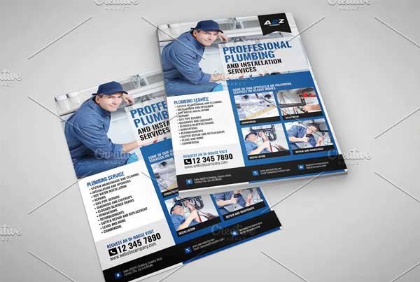 Plumbing Services and Promo Flyer