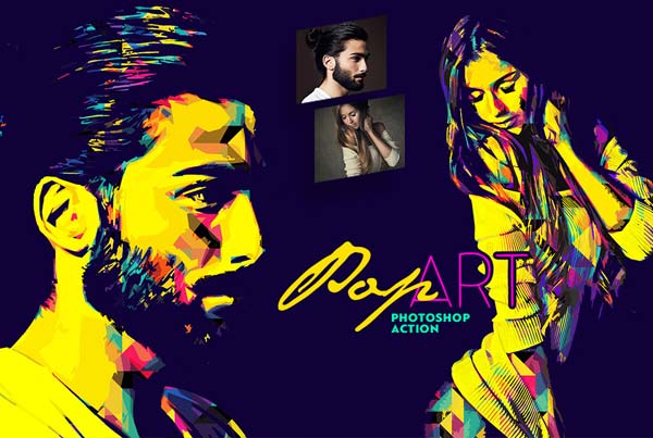 Pop Art Photoshop Action Download