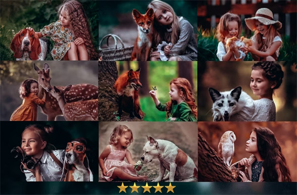 Portrait Cinematic Photoshop Actions