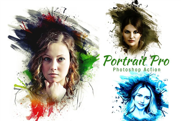 Portrait Pro Sketch Photoshop Action