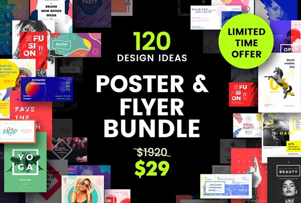 Poster & Flyer 120 Print Templates