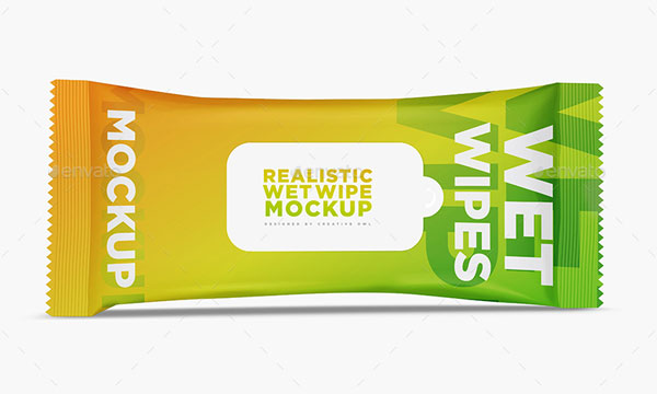 Pouch Packaging Mockup